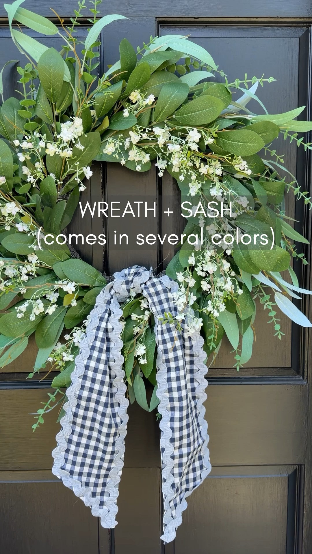 Add this wreath and sash to your front door 🥰

#LTKHome