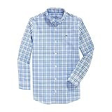 vineyard vines Boys' Plaid Poplin Whale Shirt | Amazon (US)
