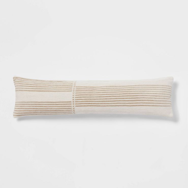 Lumbar Modern Stripe Decorative Throw Pillow - Threshold™ | Target
