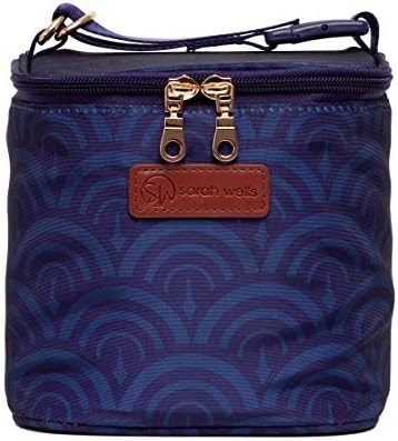 Sarah Wells Cold Gold Breastmilk Cooler Bag with Ice Pack (Deco) | Amazon (US)