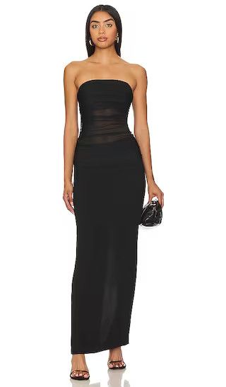 X Revolve Myles Maxi in Black Fall Dress Maxi Dress Fall Trends 2023 Fall Fashion 2023 Fall | Revolve Clothing (Global)