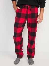 Double-Brushed Flannel Pajama Pants for Men | Old Navy (US)