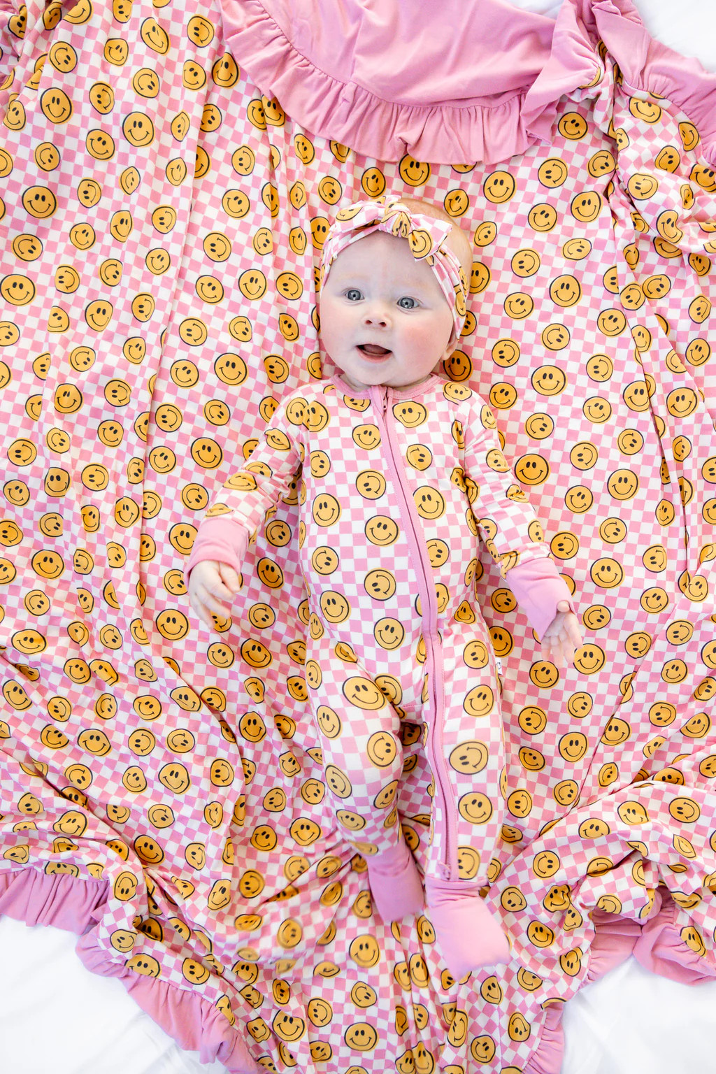 BLUSHIN' CHECKERS DREAM ROMPER | Dream Big Little Co.