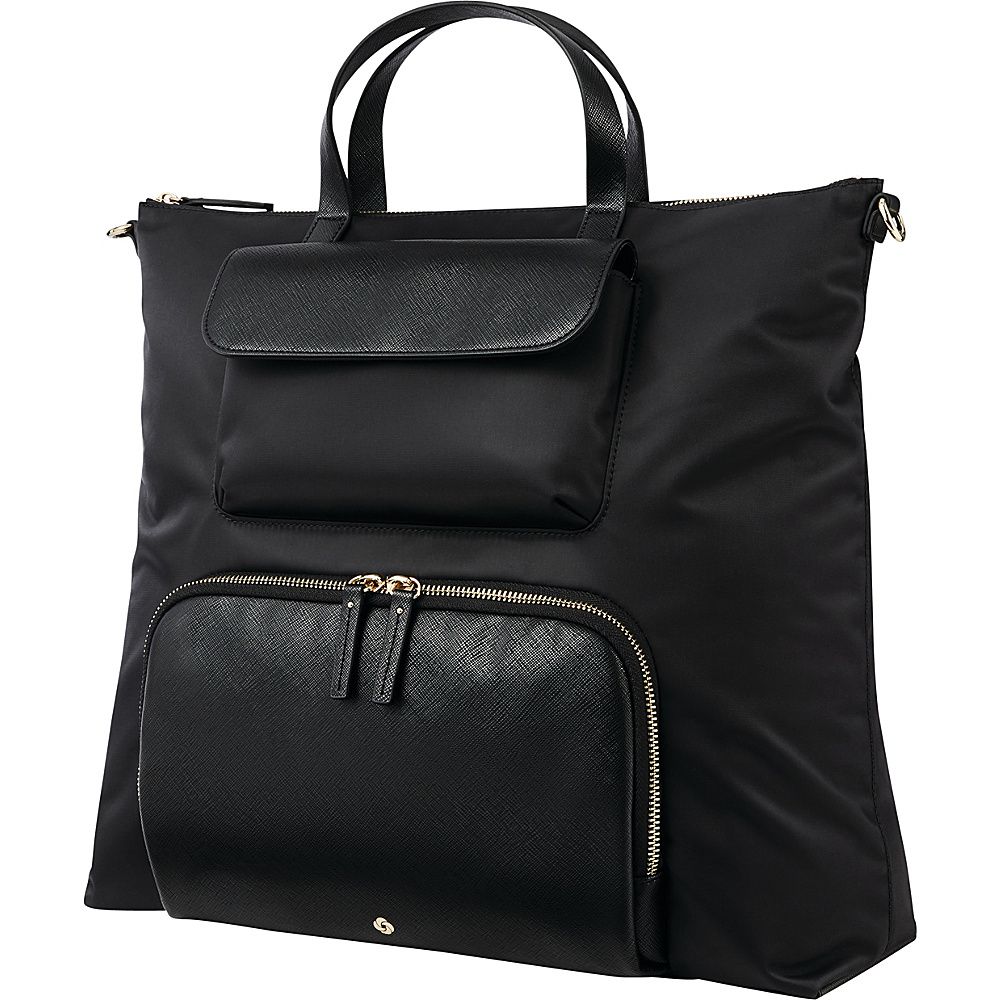 Samsonite Encompass Womens Convertible Brief Laptop Backpack Black - Samsonite Fabric Handbags | eBags