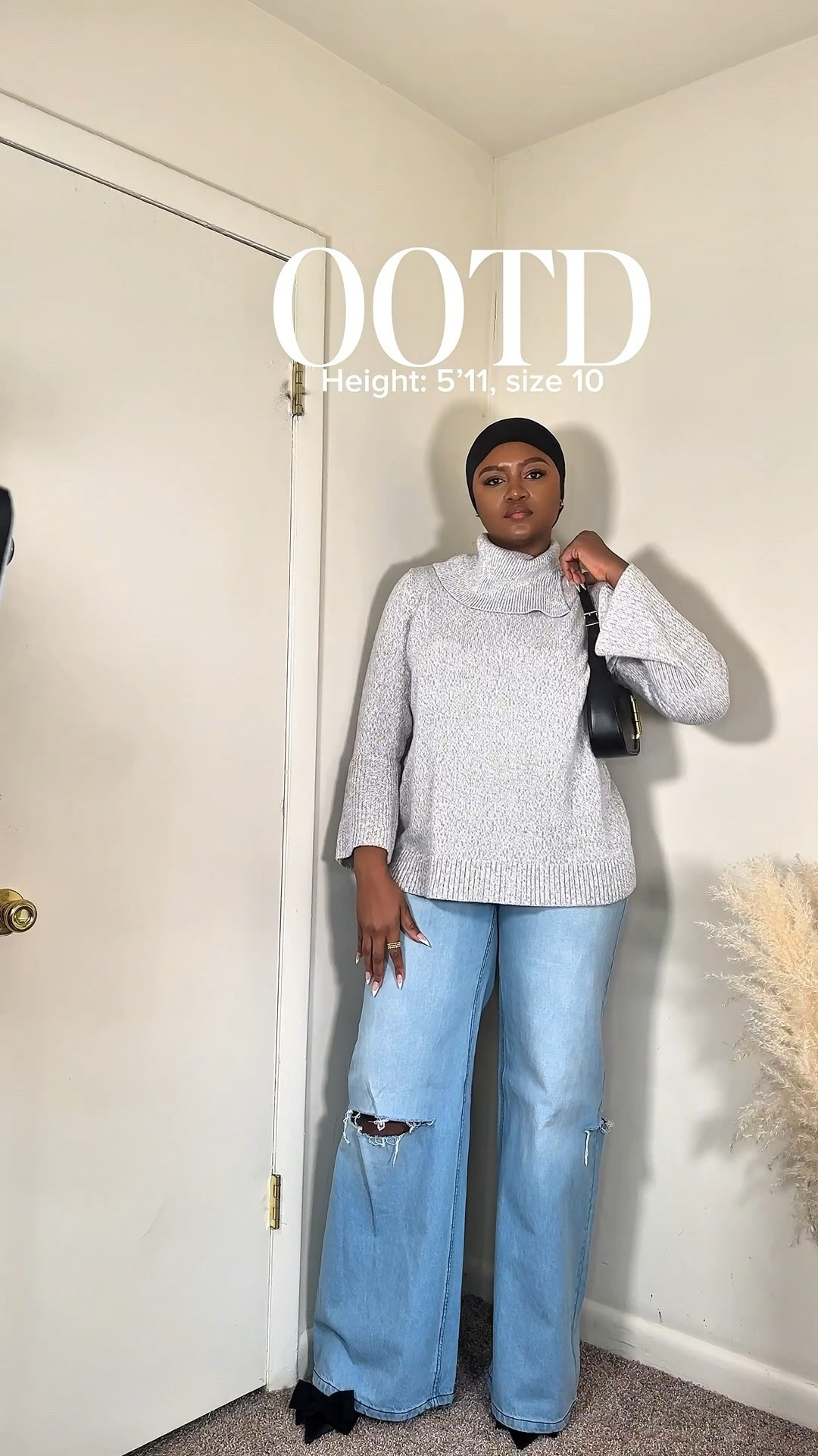 Both sweater and jeans are size L. Heels are from Zara. Trousers are from boohoo tall(currently sold out); very good jeans are available on fashionnova

#LTKValentine #LTKootd #LTKgrwm