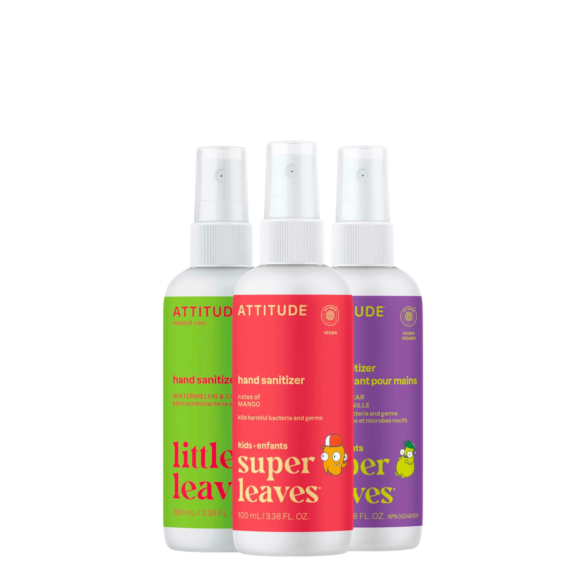 Kids Hand Sanitizer 3-pack | ATTITUDE Living