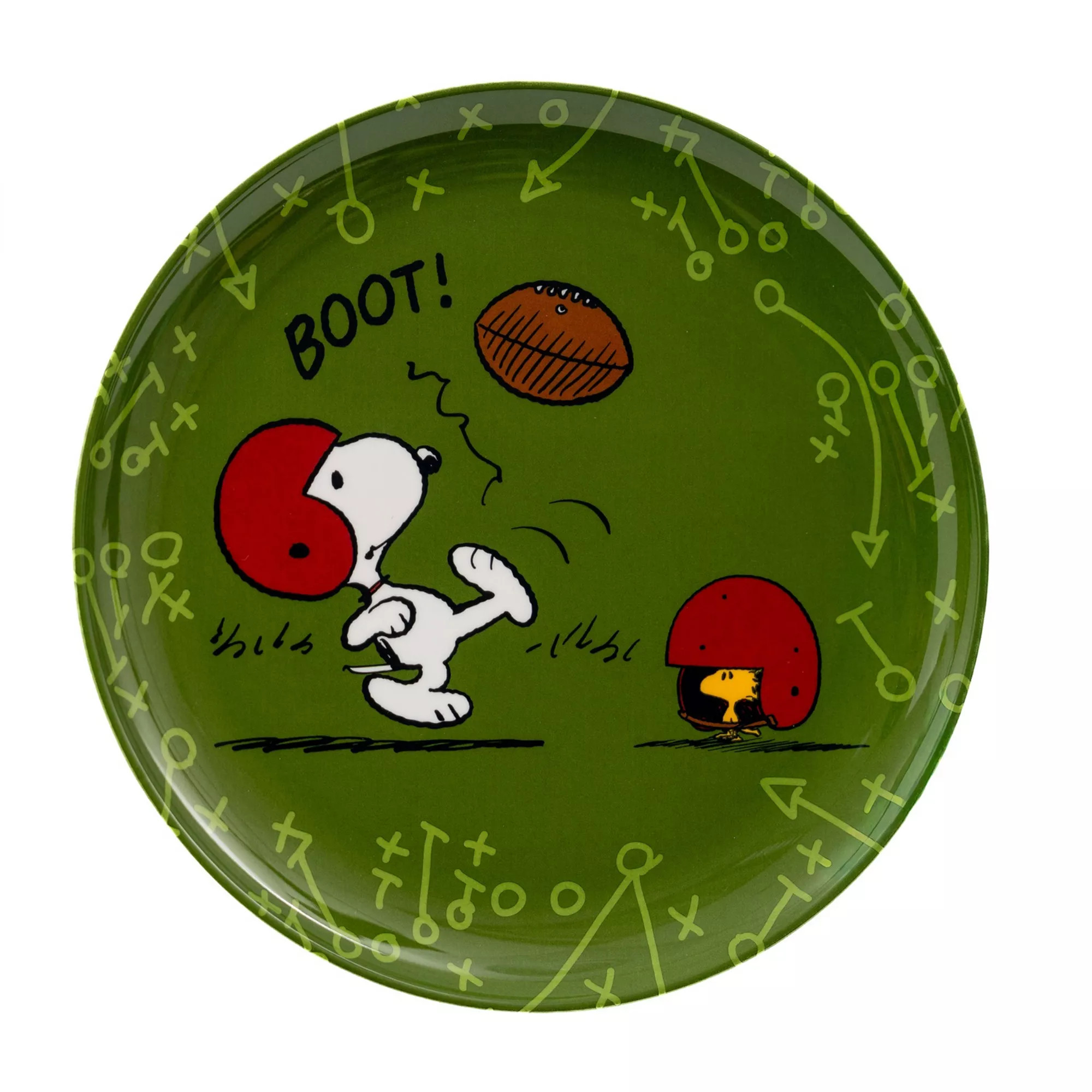 Celebrate Together™ Peanuts Snoopy & Woodstock Football Salad Plate, Multi | Kohl's