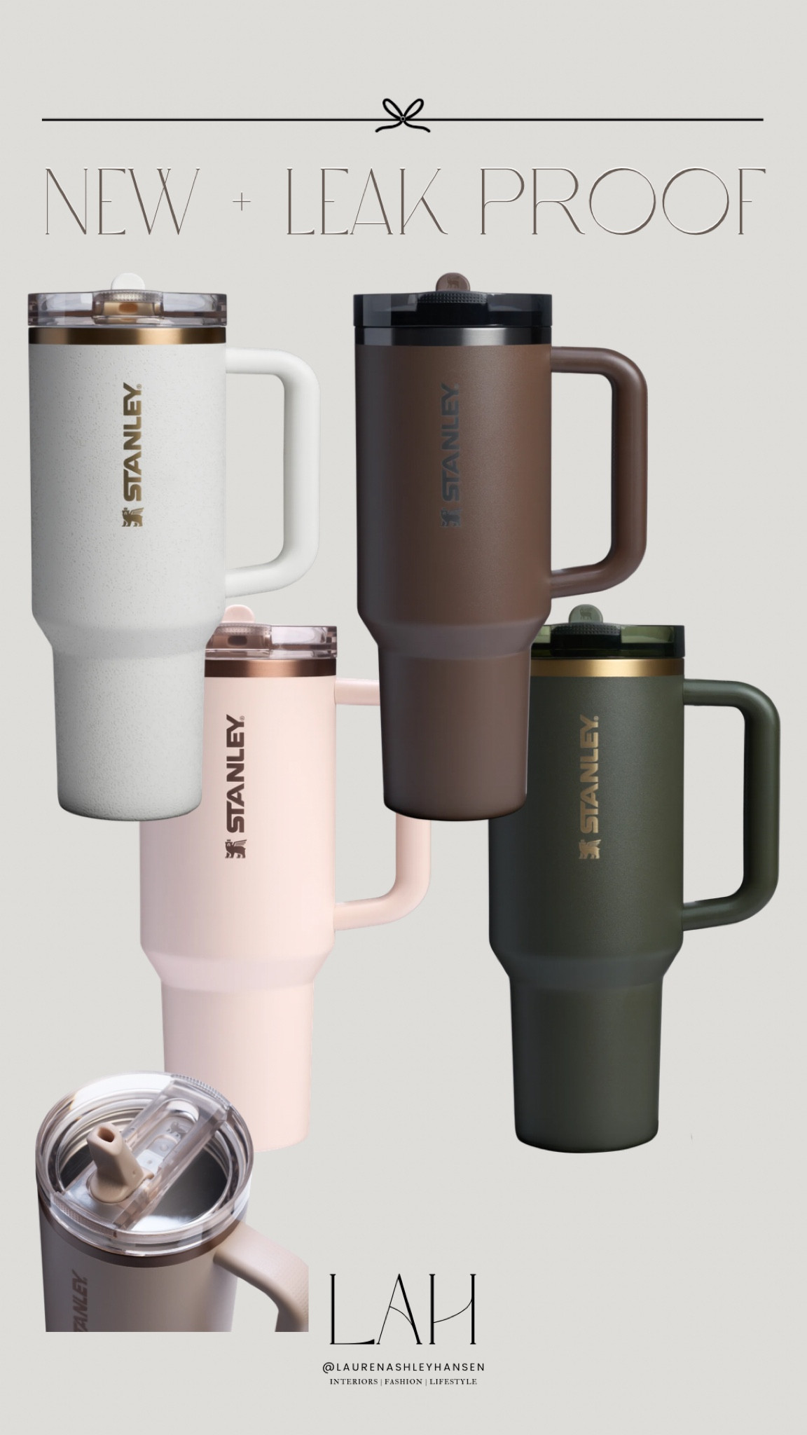 New Stanley’s are here!! Leak proof with a flip straw 😍 perfect for on the go, traveling, kids, etc! Available in tons of colors and 4 different sizes! Good stocking stuffer idea too! 

#LTKGiftGuide #LTKHoliday #LTKFindsUnder50