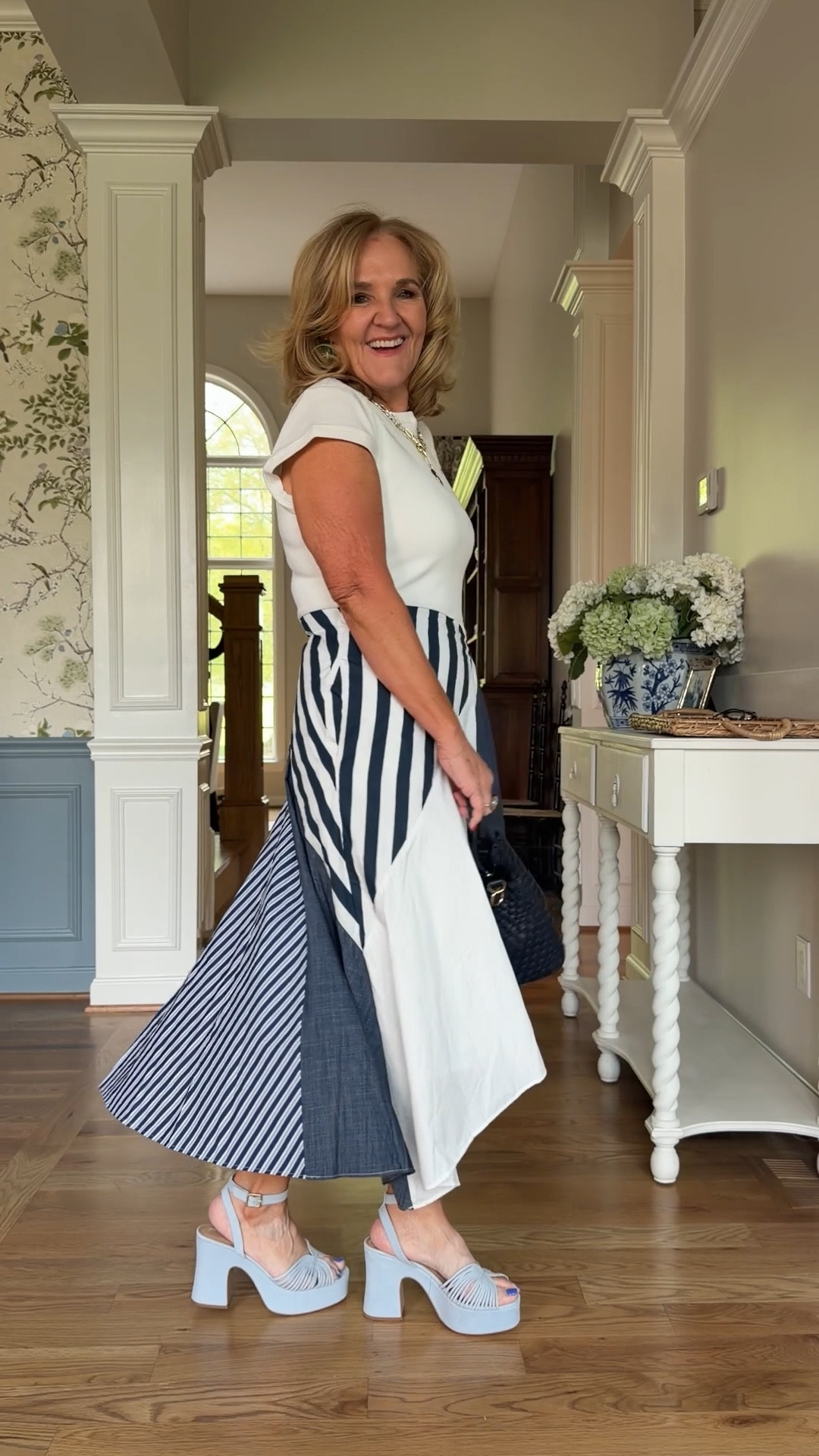 Dress is def more than a tshirt dress. Side zip for a great fit. Wearing a medium new Walmart regular 
Dress up or dress down this is going to be a dress you’re gonna have so much fun with

Spring dress 

#LTKSeasonal #LTKPetite #LTKOver40