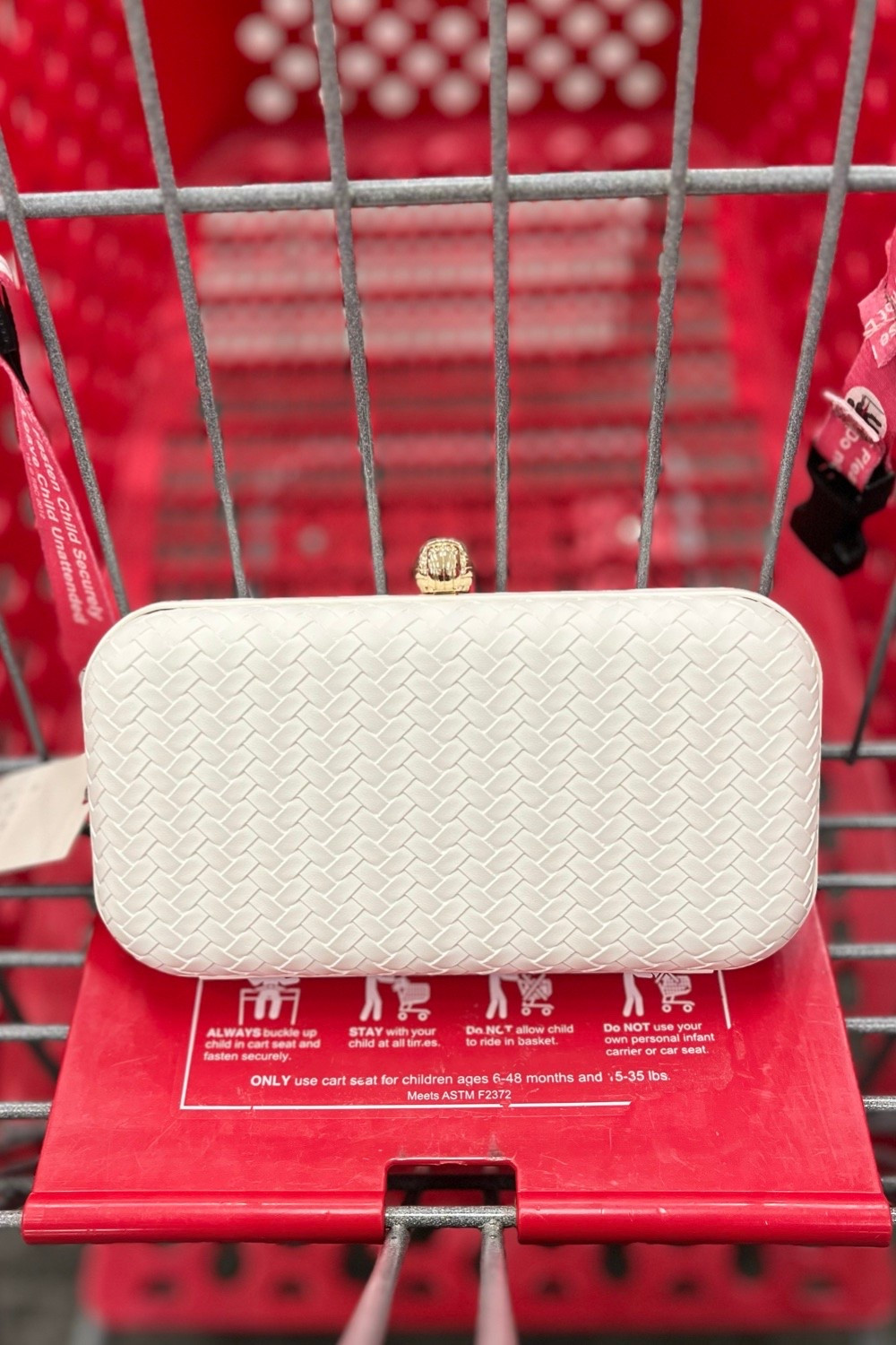 Cute cream clutch at Target $30 for the bride to be. 

#LTKFindsUnder50 #LTKWedding #LTKItBag