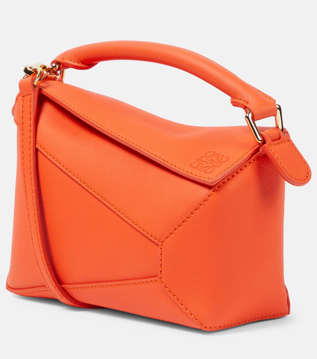 Puzzle Edge Mini leather shoulder bag | Mytheresa (US/CA)