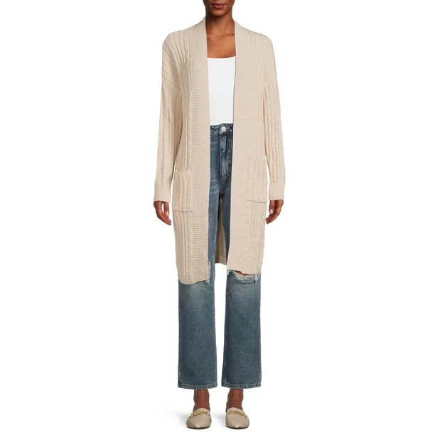 Dreamers by Debut Women's Duster Cardigan Sweater - Walmart.com | Walmart (US)