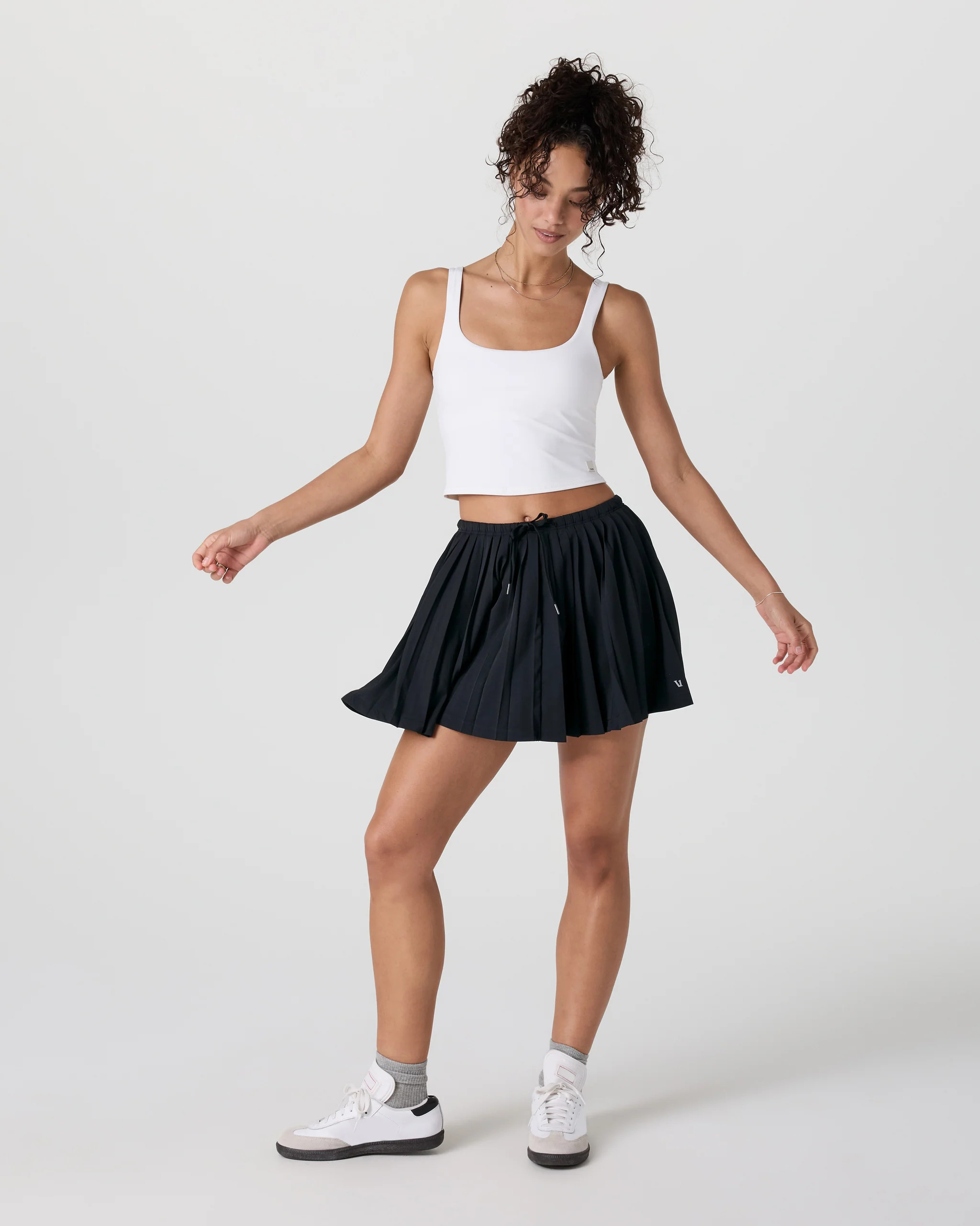 Clementine Pleated Skirt 15" | Vuori Clothing (US & Canada)