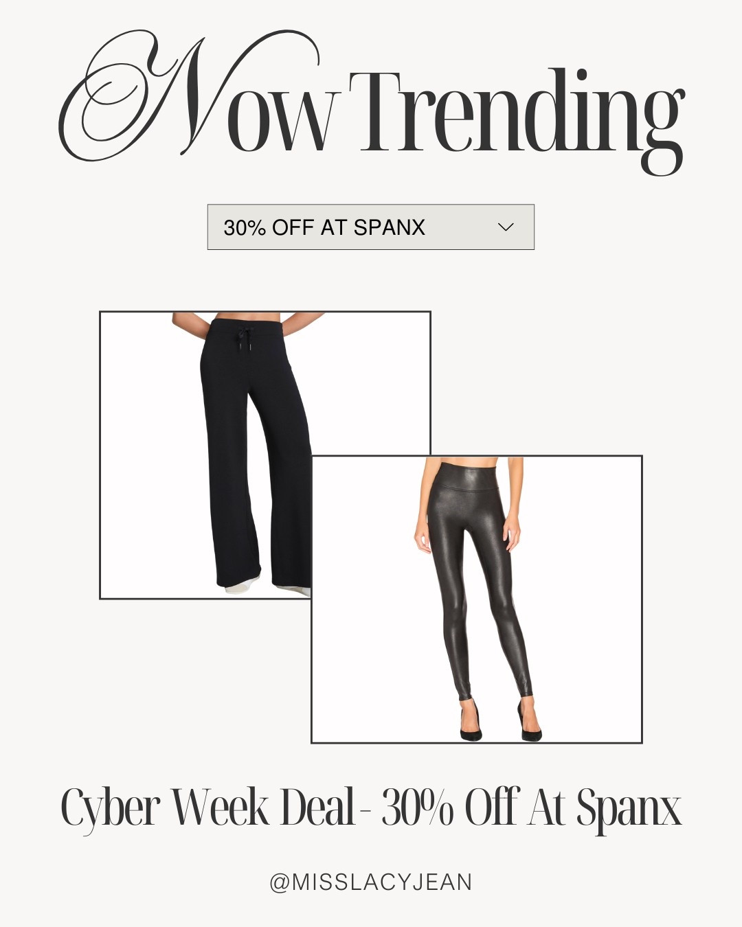 Black Friday Deals - 30% Off Spanx ✨

black friday deals // black friday 2025 // black friday sale // spanx // spanx air essentials // spanx leggings // spanx faux leather leggings // fall outfit ideas // fall outfits // fall outfits 2025 // gifts for her // gift ideas for her // gift guide for her

#LTKCyberWeek #LTKootd #LTKFindsUnder100
