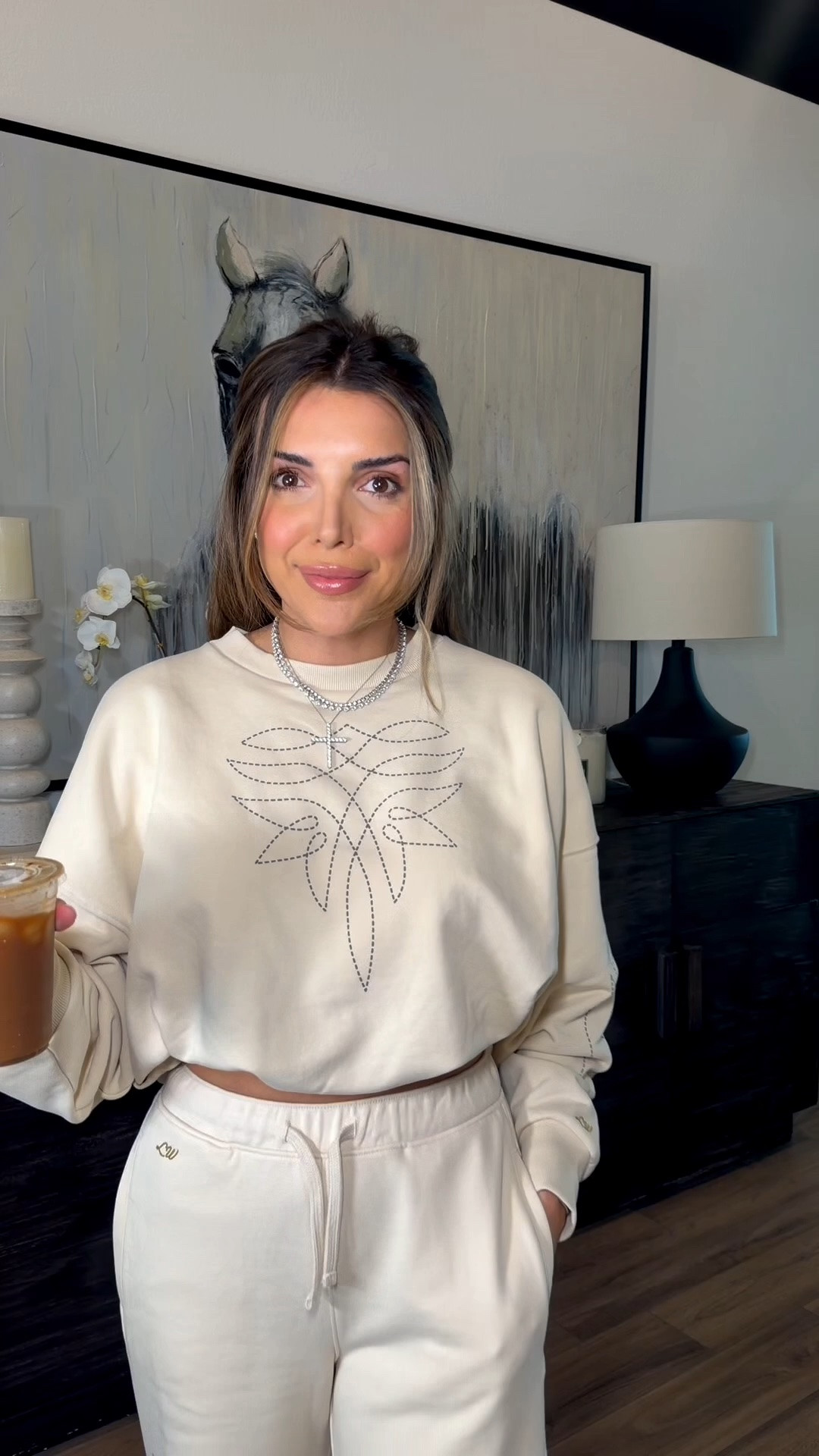 the viral western print sweat set is back in stock in all sizes… RUN!!!!

I’m wearing a XS in both!

#LTKootd