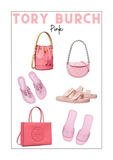 Tory Burch summer fun. Pink is a neutral in my book. These sandals and bags are so cute!!

#LTKstyletip #LTKshoecrush #LTKitbag