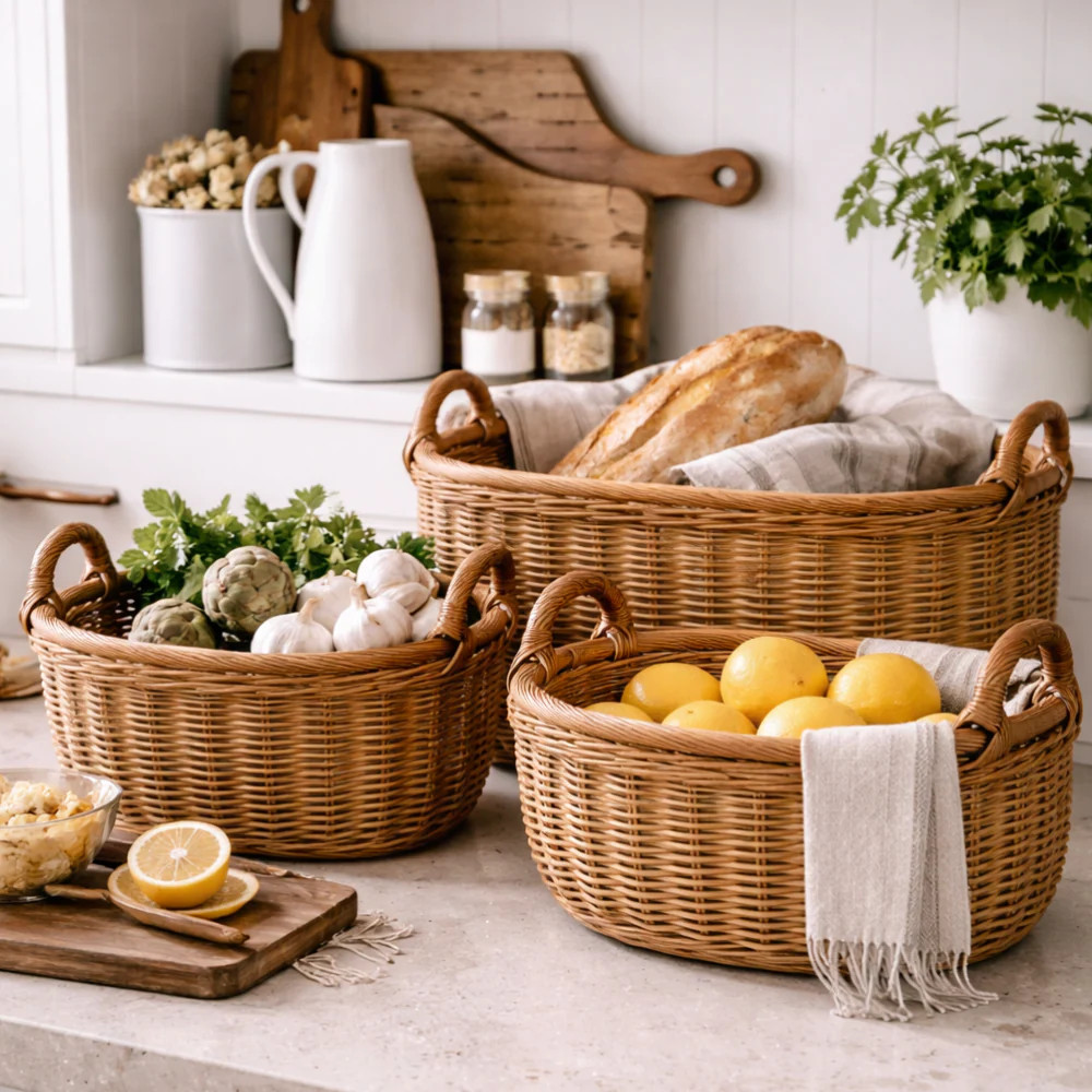 Poly Weave Produce Basket | Eco Chic Home