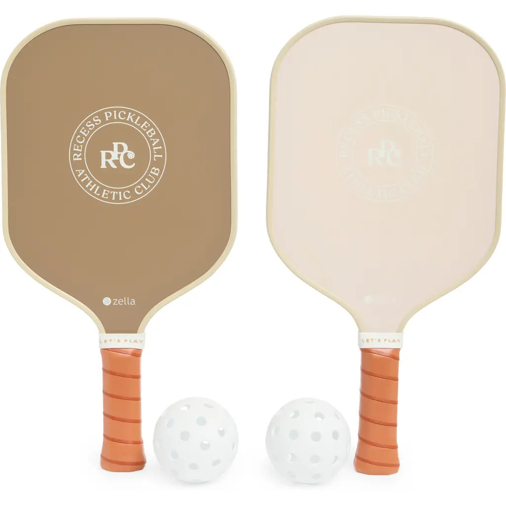 Recess Pickleball x Zella Pickleball Paddle Set in Pink Beach at Nordstrom Rack, Size No Size | Nordstrom Rack
