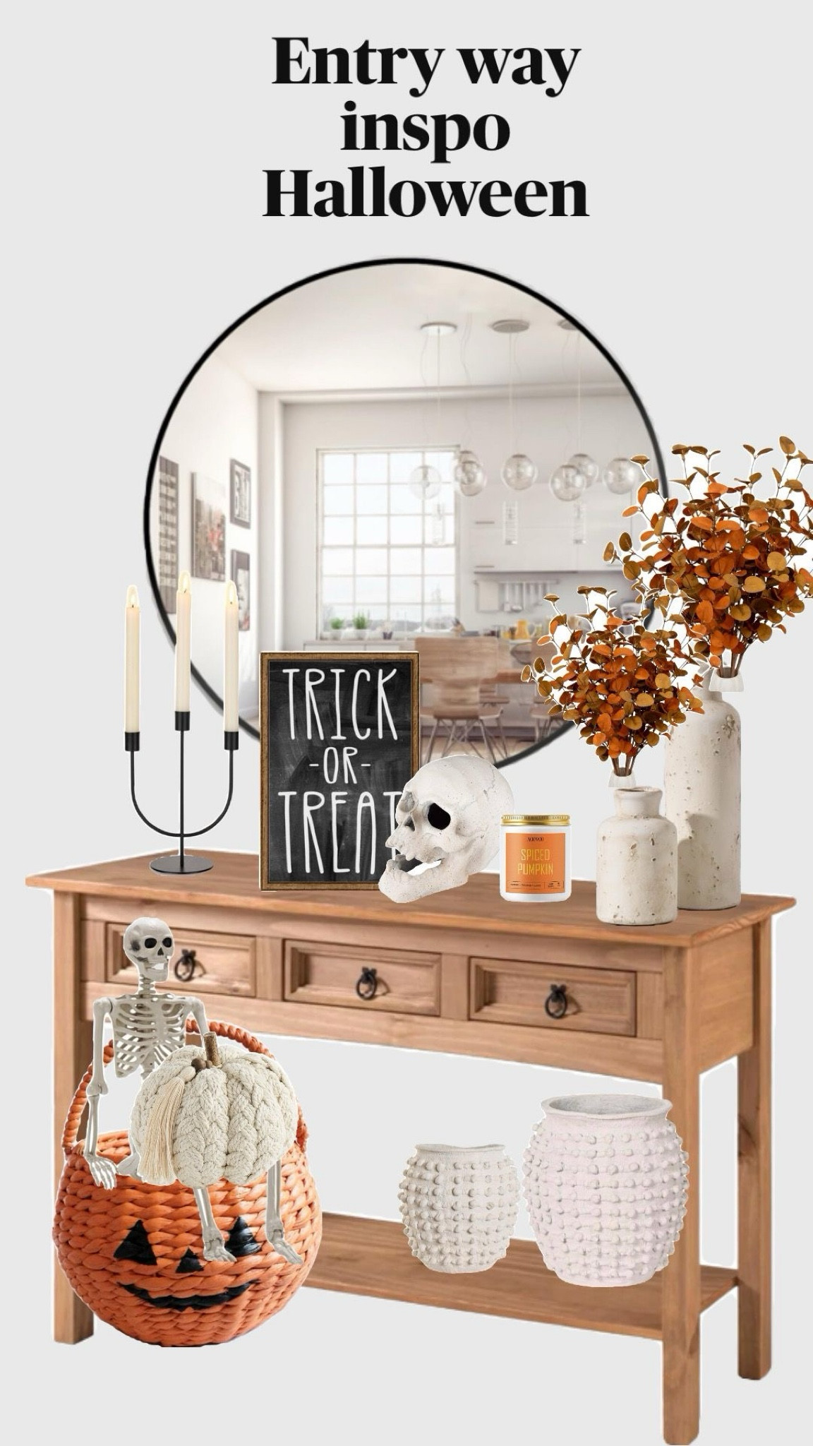 #halloween Entry Way Decor #LTKFallSale 

#LTKHalloween #LTKHome #LTKSaleAlert