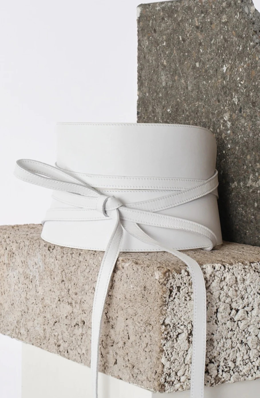 Corset Belt - Ice White | PRITCH London