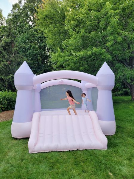 This Amazon bounce house is a Summer must have for backyard fun! We were sick of renting one for every birthday party and found this instead!Summer,  patio, backyard, birthday party, outdoor toys,  Amazon finds

#LTKFamily #LTKKids #LTKSeasonal