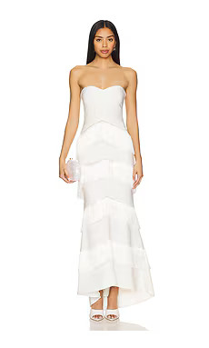 House of Harlow 1960 x REVOLVE Hera Fringe Maxi Dress in Ivory from Revolve.com | Revolve Clothing (Global)
