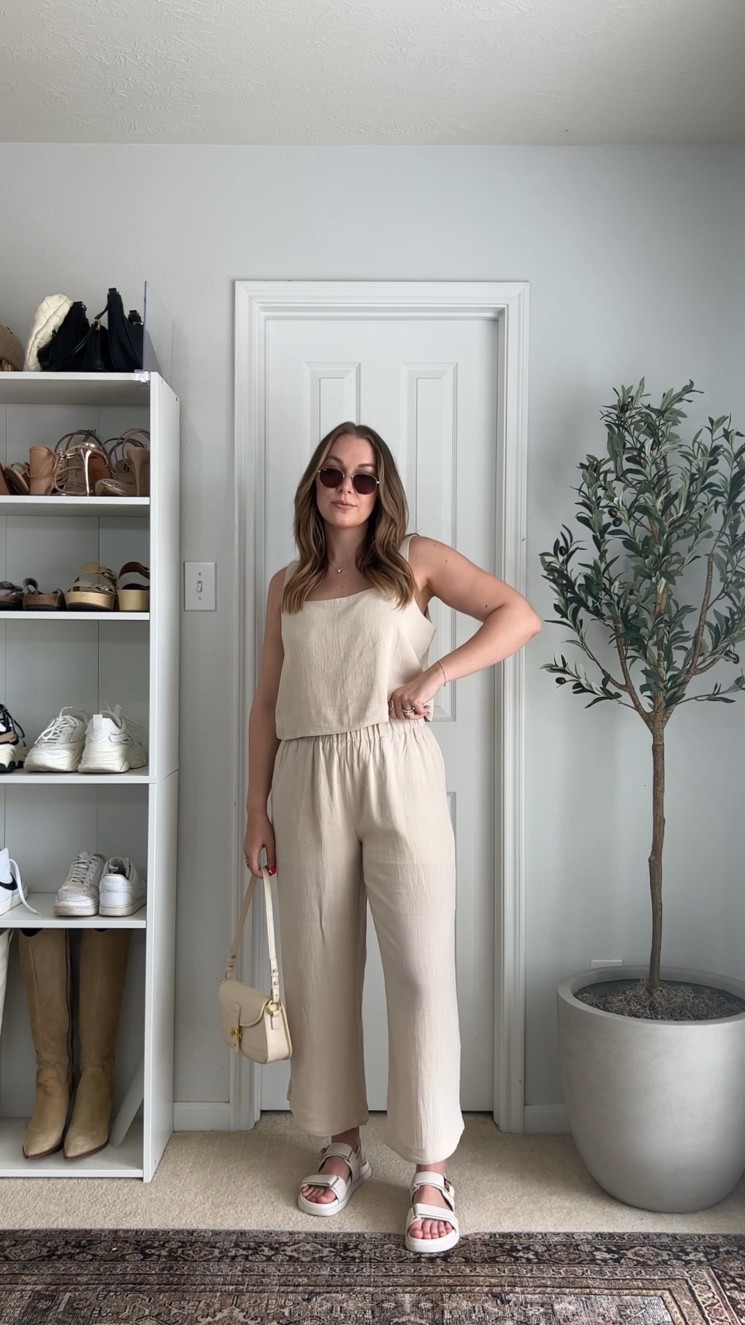 ⁠Styling Amazon Sets, day 3/5 🤍 ⁠
⁠
Linen sets are EVERYTHING this summer + this one is perfection! It comes in a bunch of colors, but I love this creamy tan 🍦 Sharing a try on over on stories + I will add the links to a highlight for ya'll! ✨⁠

Size L
.⁠
.⁠
.⁠
.⁠
trendy fashion, trendy outfit, date night outfit, Pinterest outfit, casual chic style, grwm, Pinterest style, Pinterest girl, minimal style, easy outfit, amazon find, amazon fashion, found it on amazon, how to style, two piece sets, summer fashion, amazon must haves, amazon style, amazon favorites, amazon prime, style reels. ⁠

#LTKunder50 #LTKunder100 #LTKstyletip