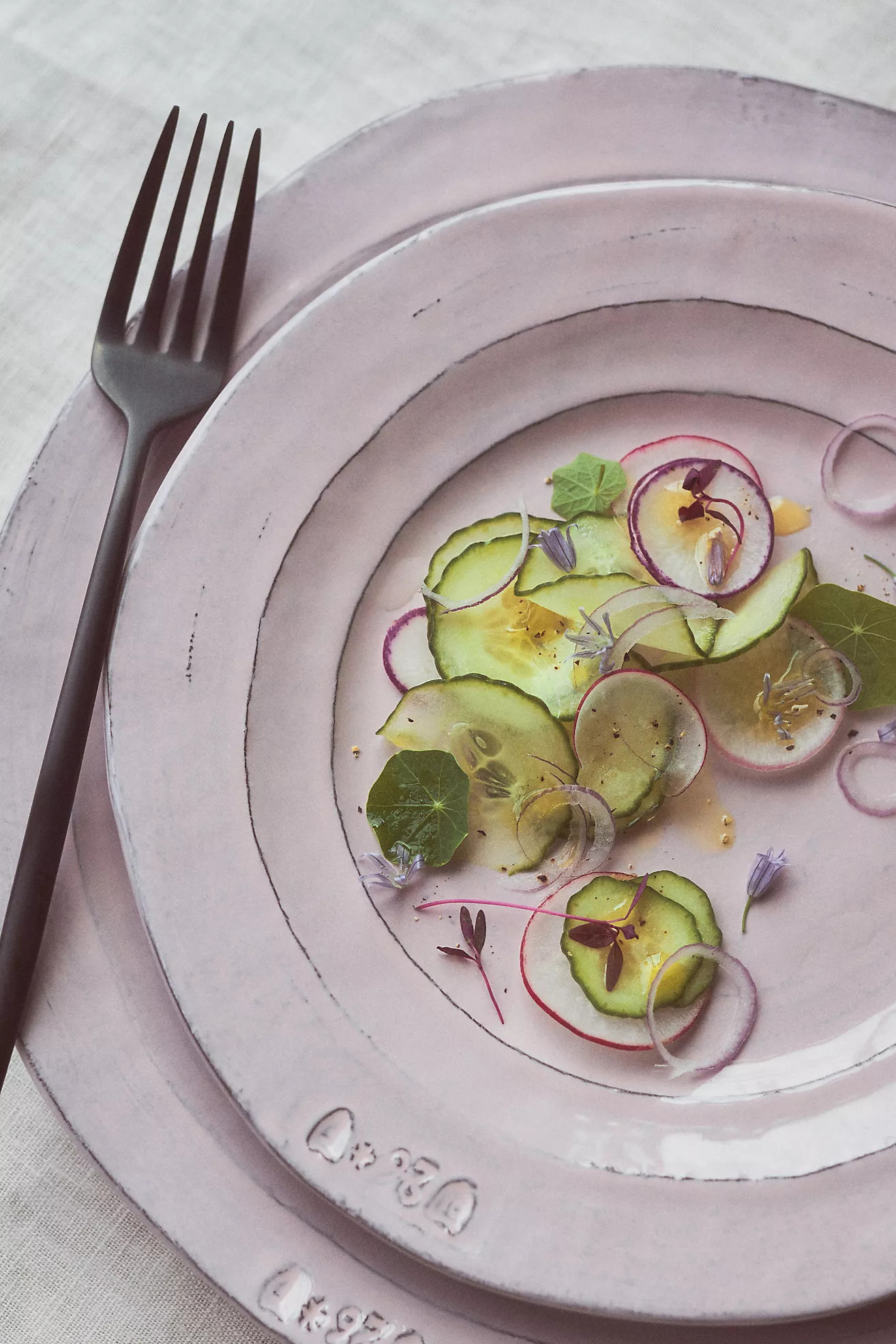 The Glenna Italian Earthenware Side Plates, Set of 4 | Anthropologie (US)