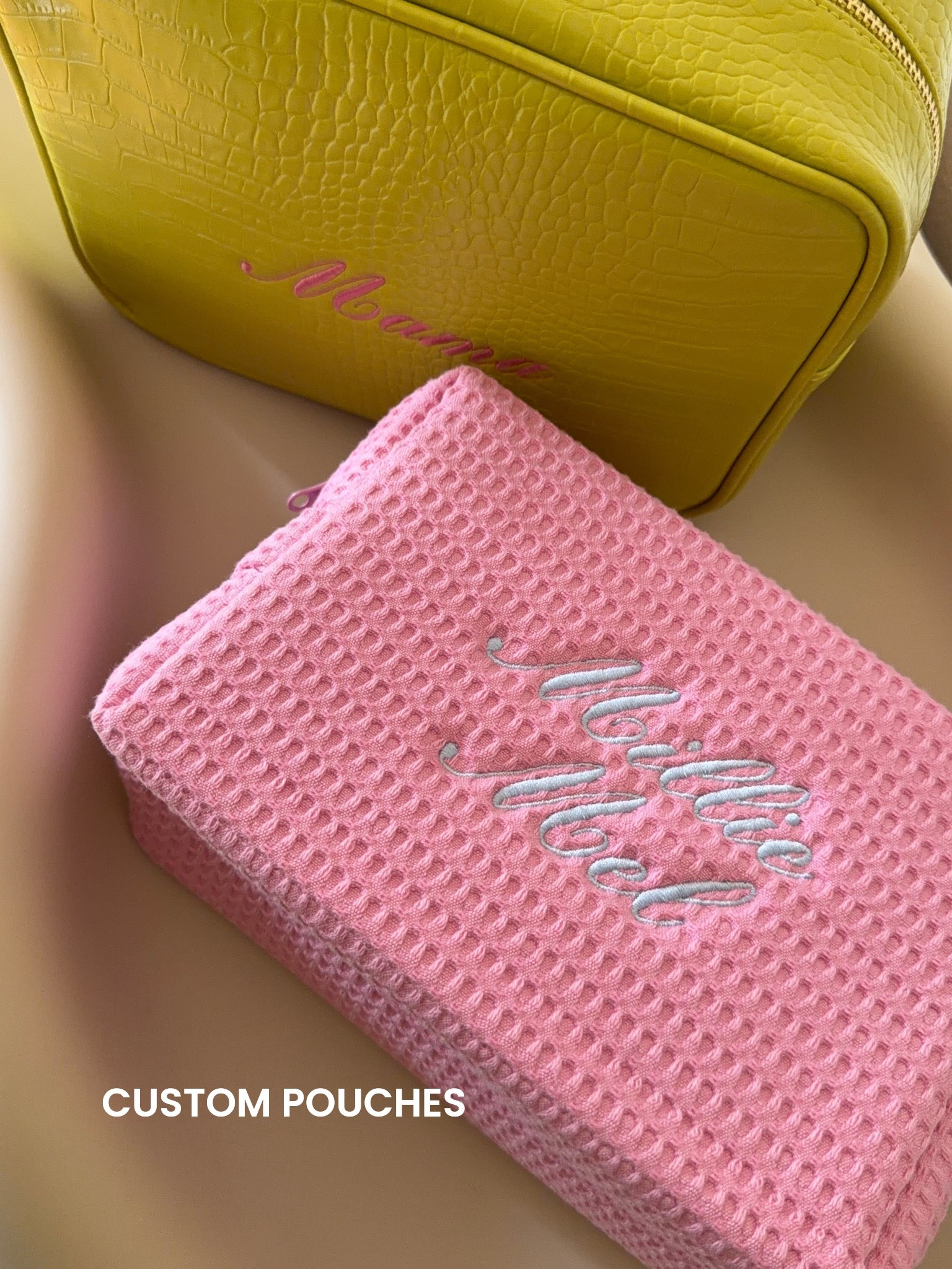 Obsessed with this brand and these pouches they’re so cute and high quality you can put any words in any color thread on them!! 

#pouches #pouch #bresheppard #momlife #organization

#LTKmomlife #LTKselfcare