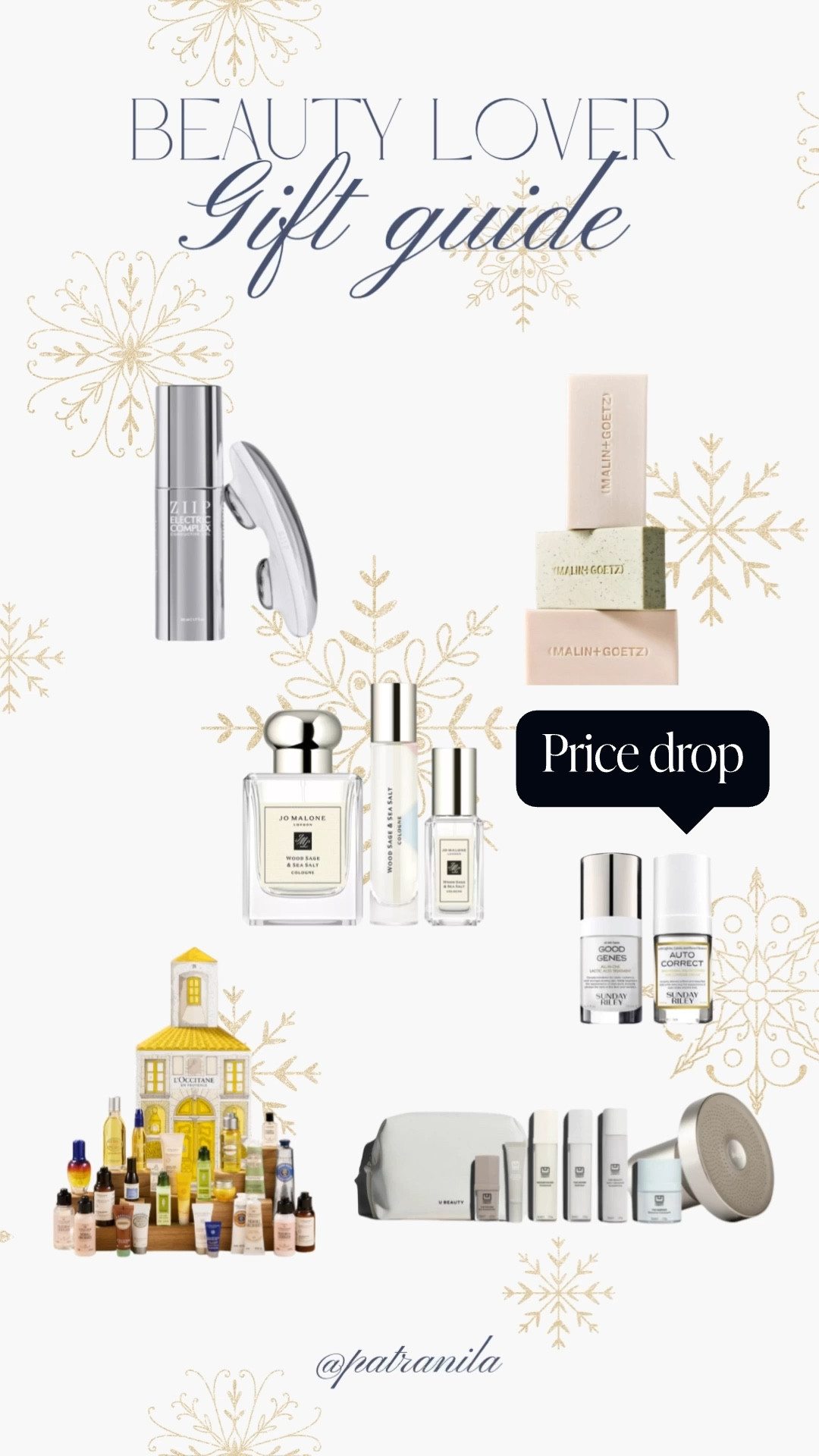 Gifts for Her. On sale now: Sunday Riley, Summer Fridays, and Slip Hair -- all are favorites of mine. The Good Genes and Auto Correct bundle is a great deal! Stock up or pop them in a beauty lover's stocking. 

💋 P.S. If you follow, save, share, or shop my posts here on LTK or my blog, The Patranila Project, thank you! I really appreciate you being part of this community and shopping with me. 

Beauty gifts, gifts for mom, gifts for girls, skincare gifts 
#ltksalealert #ltkover40 #ltkselfcare #LTKfindsunder100 #LTKfindsunder50 

#LTKHoliday #LTKGiftGuide #LTKBeauty