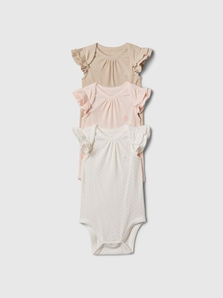 Baby First Favorites TinyRib Bodysuit (3-Pack) | Gap (US)