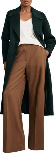 Reiss Rene Wool Blend Double Breasted Coat | Nordstrom | Nordstrom