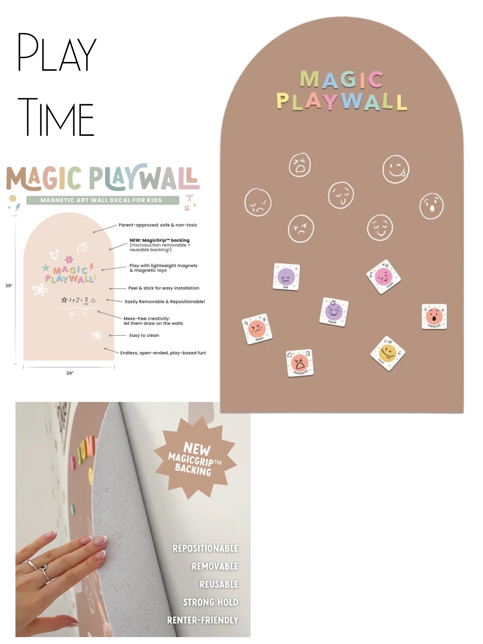 keep your kids busy for hours with this fun play room magic wall 

#LTKHome #LTKKids