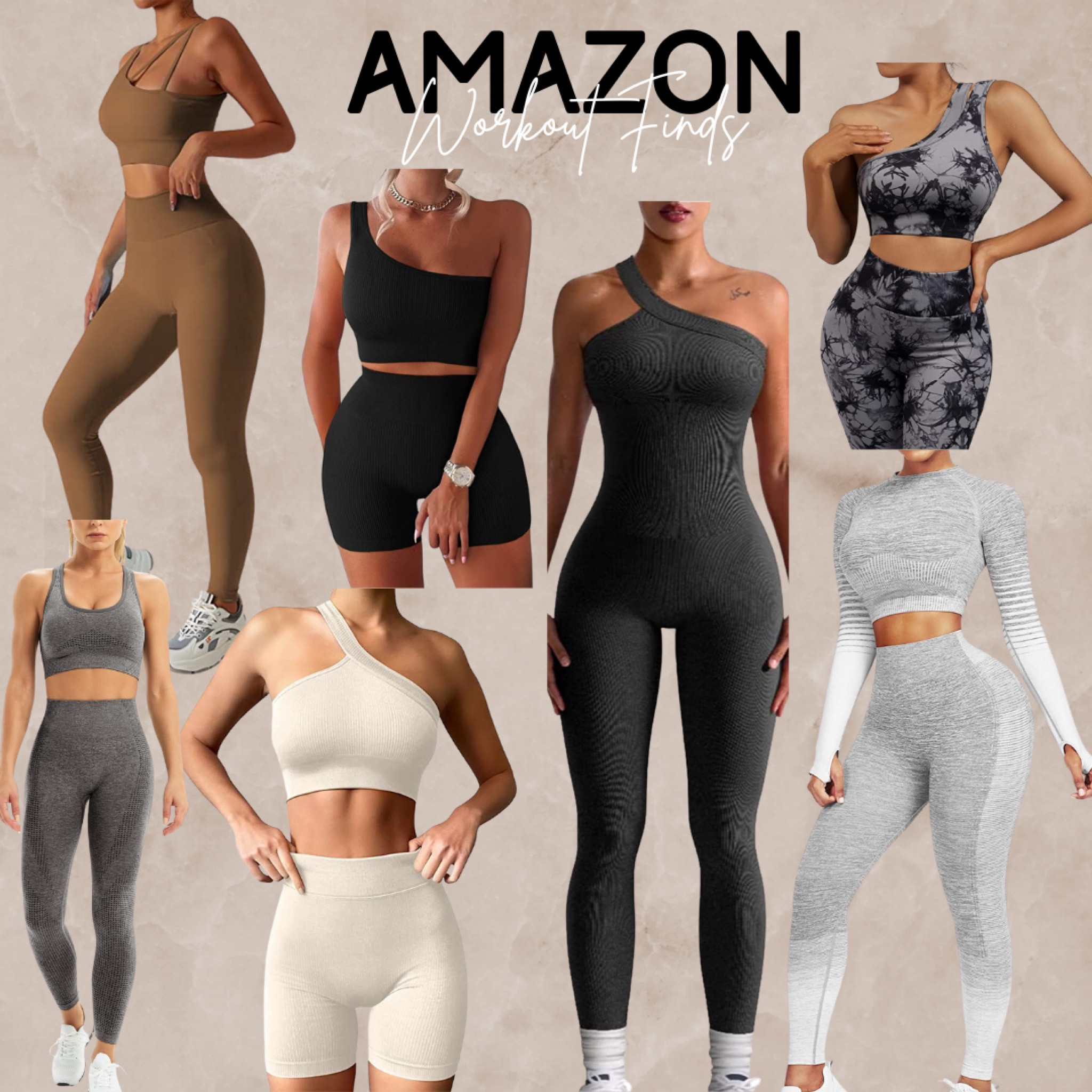 Amazon Workout Finds 💪🏽🤍🔥

#Workout 
#WorkoutSets
#AmazonFinds


#LTKFind #LTKsalealert