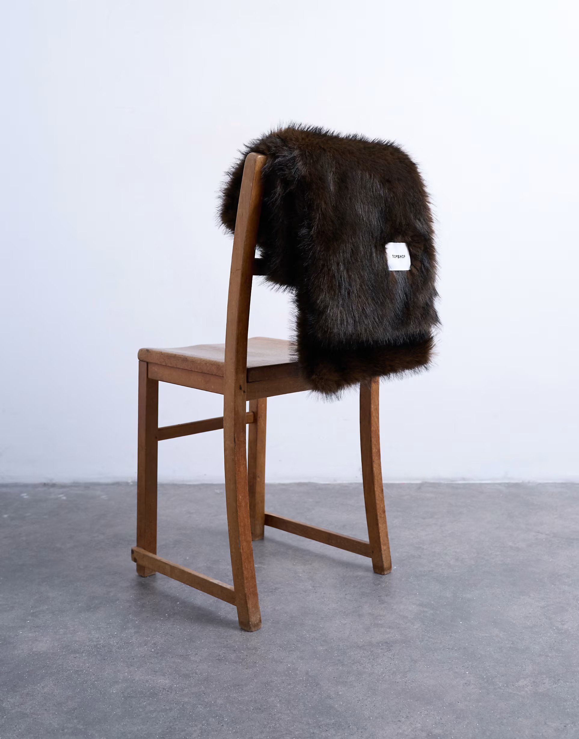 Topshop Sophie faux fur scarf in chocolate | ASOS | ASOS (Global)