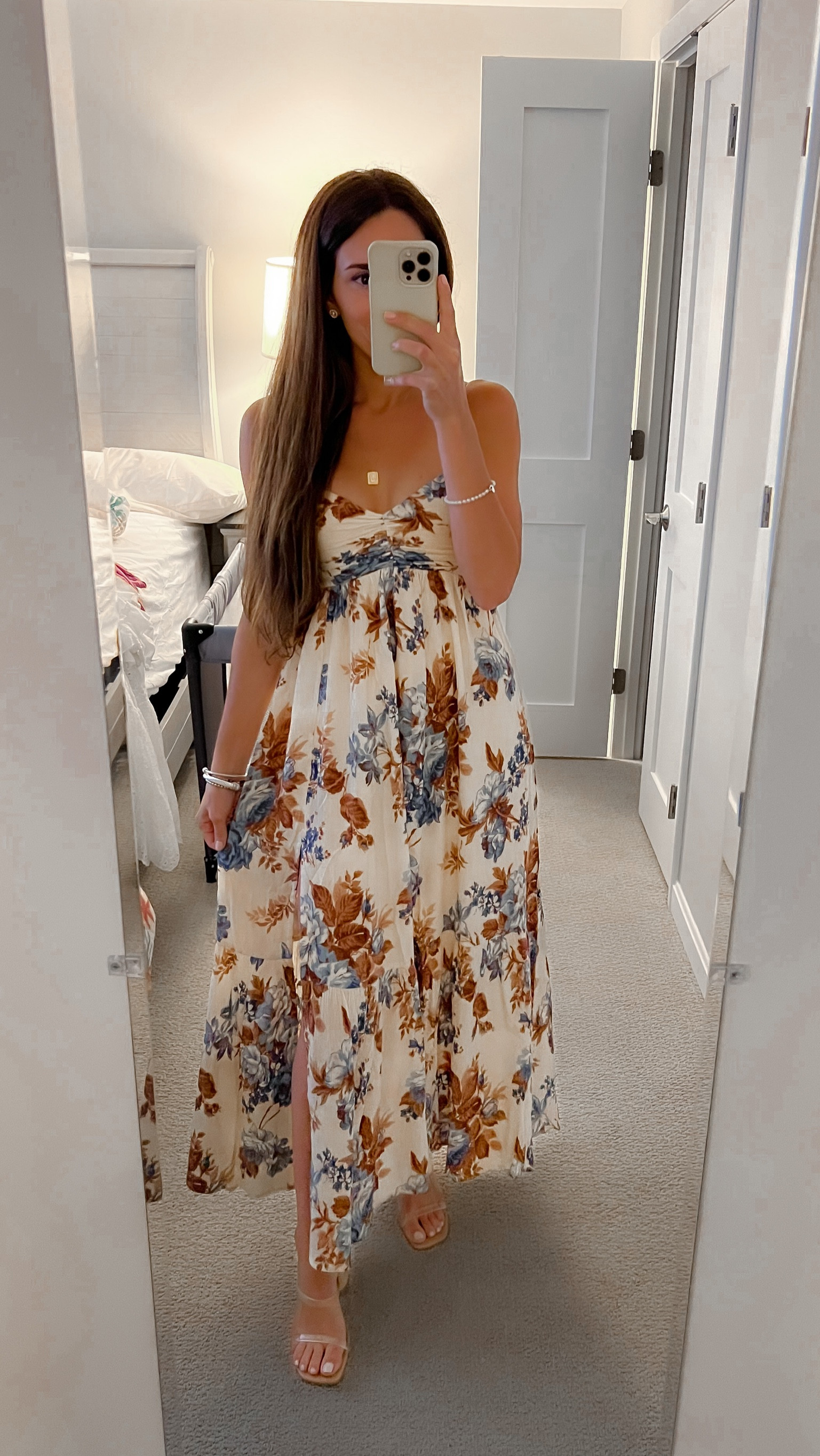 Abercrombie dress ; fall wedding guest dress ; family pictures dress ; floral dress ; vacation dress ; bump friendly dress ; baby shower dress 

#LTKSeasonal #LTKstyletip #LTKwedding