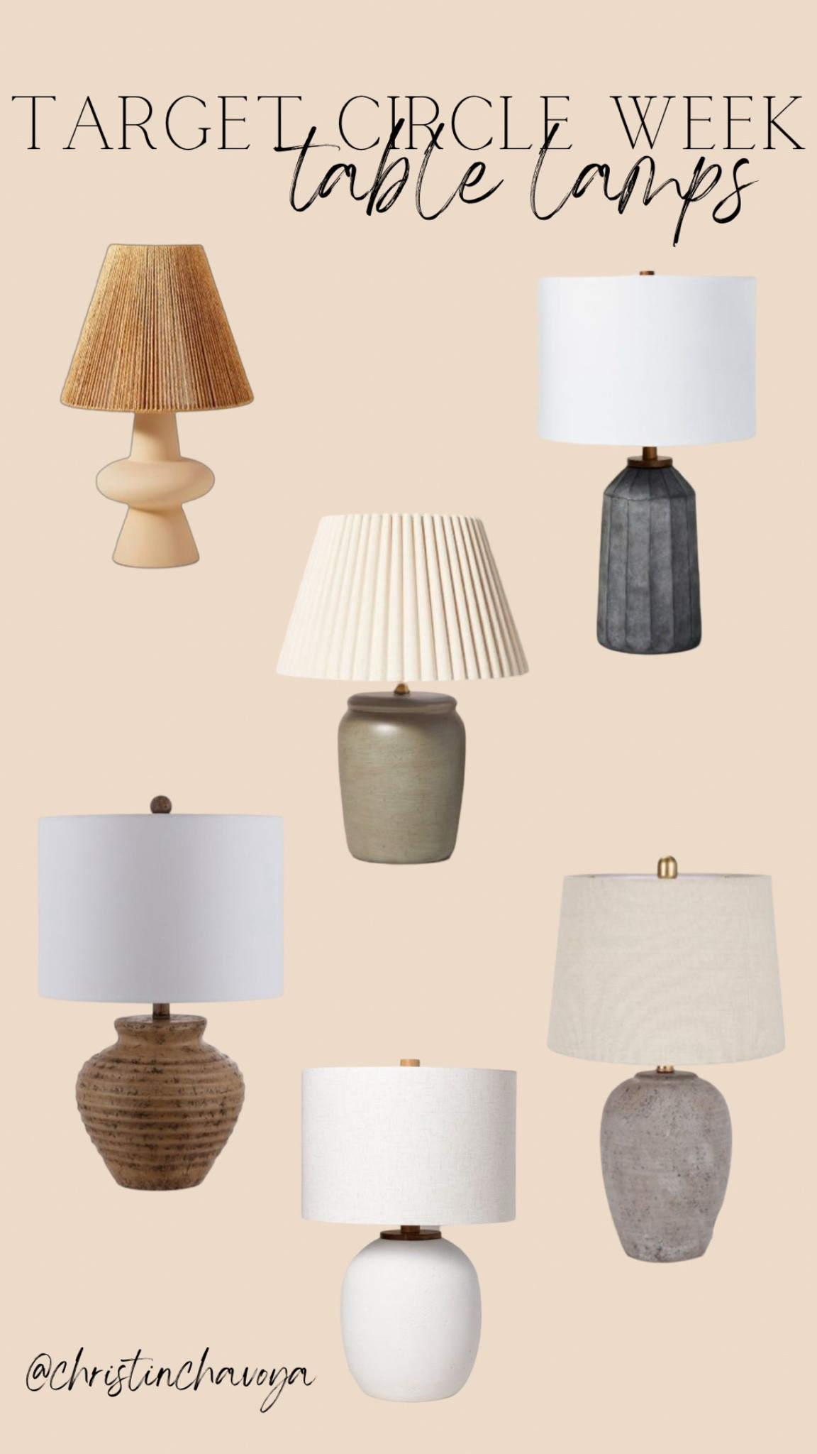 Favorite accent / table lamps from the Target Circle Week Sale!

#LTKSaleAlert #LTKHome #LTKSummerSales