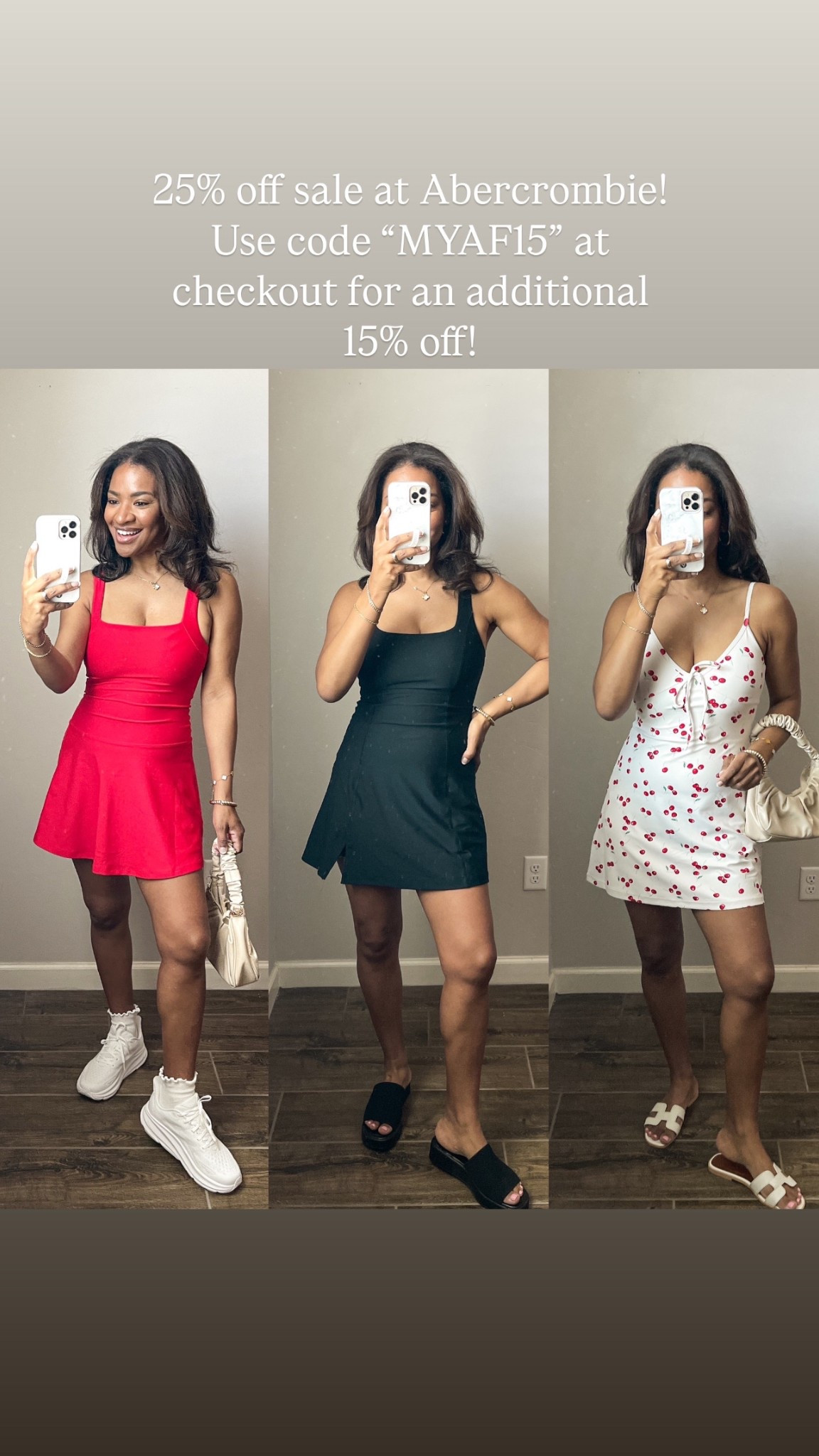 25% off sale at Abercrombie! Use code “MYAF15” at checkout for an additional 15% off!

Wearing a small regular in these!

#LTKSaleAlert #LTKFindsUnder100 #LTKActive