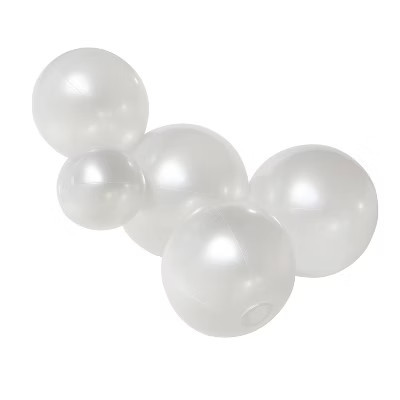 MINNIDIP Balloon Garland 5 Cluster in White Pearl | Target