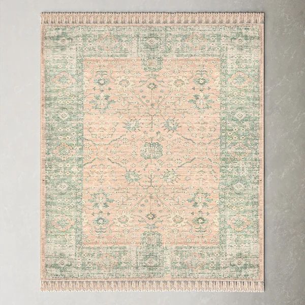 Tucson Handmade Handwoven Camel/Sage Rug | Wayfair North America