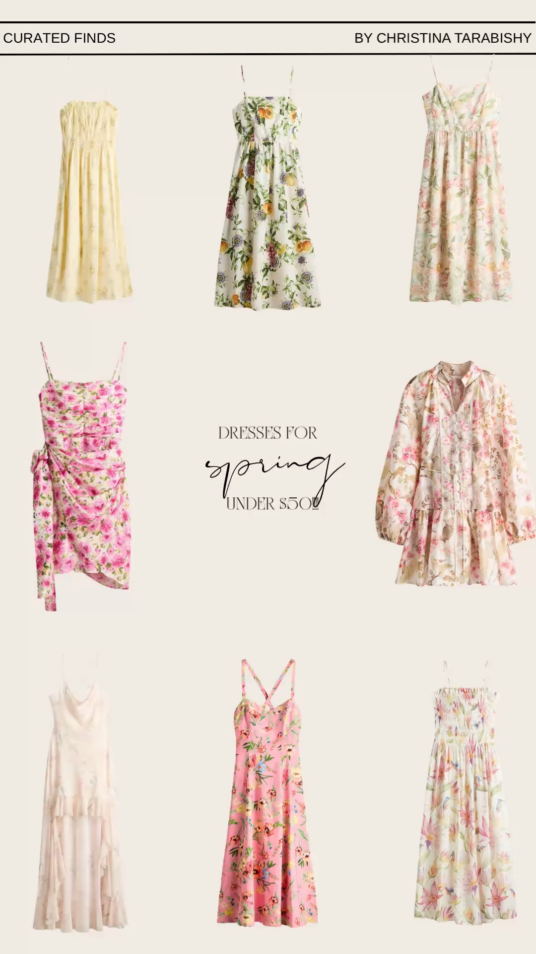 Spring dresses under $50 from H&M 

spring dress, floral dress, midi dress, mini dress, hi low dress, H&M finds, H&M fashion, affordable fashion, under $50, spring fashion​​​​​​​​​​​​​​​​

#LTKMothersDay #LTKootd #LTKSeasonal