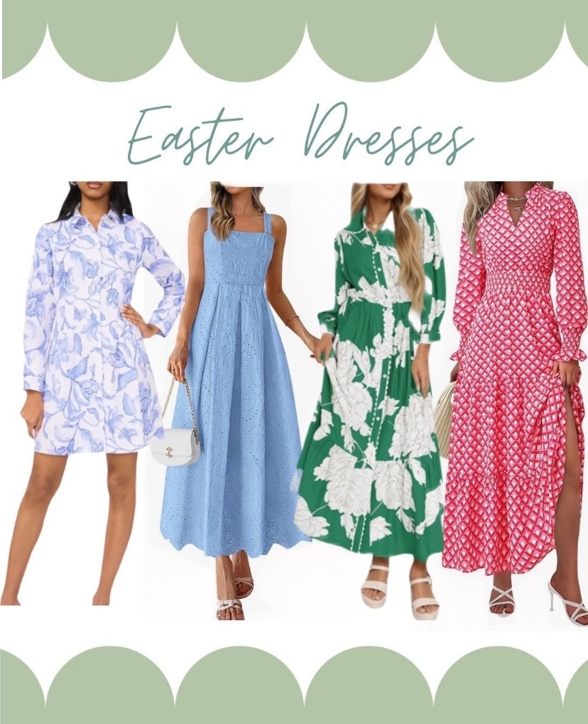 All finds under $50 and more colors available. The solid blue eyelet dress is gorgeous. 


#easterdress #springdress #floraldress #maxidress #easter #easteroutfit #eyeletdress  #budgetfriendly #salefinds #weddingguestdress #LTKU #LTKOver40 #LTKSaleAlert #LTKSeasonal 


#LTKWedding #LTKspringtrends #LTKspring