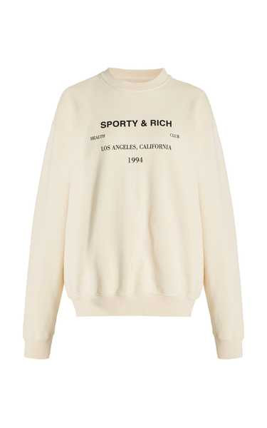 LA Health Club Cotton Sweatshirt | Moda Operandi (Global)