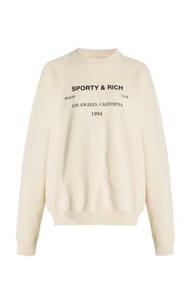 LA Health Club Cotton Sweatshirt | Moda Operandi (Global)
