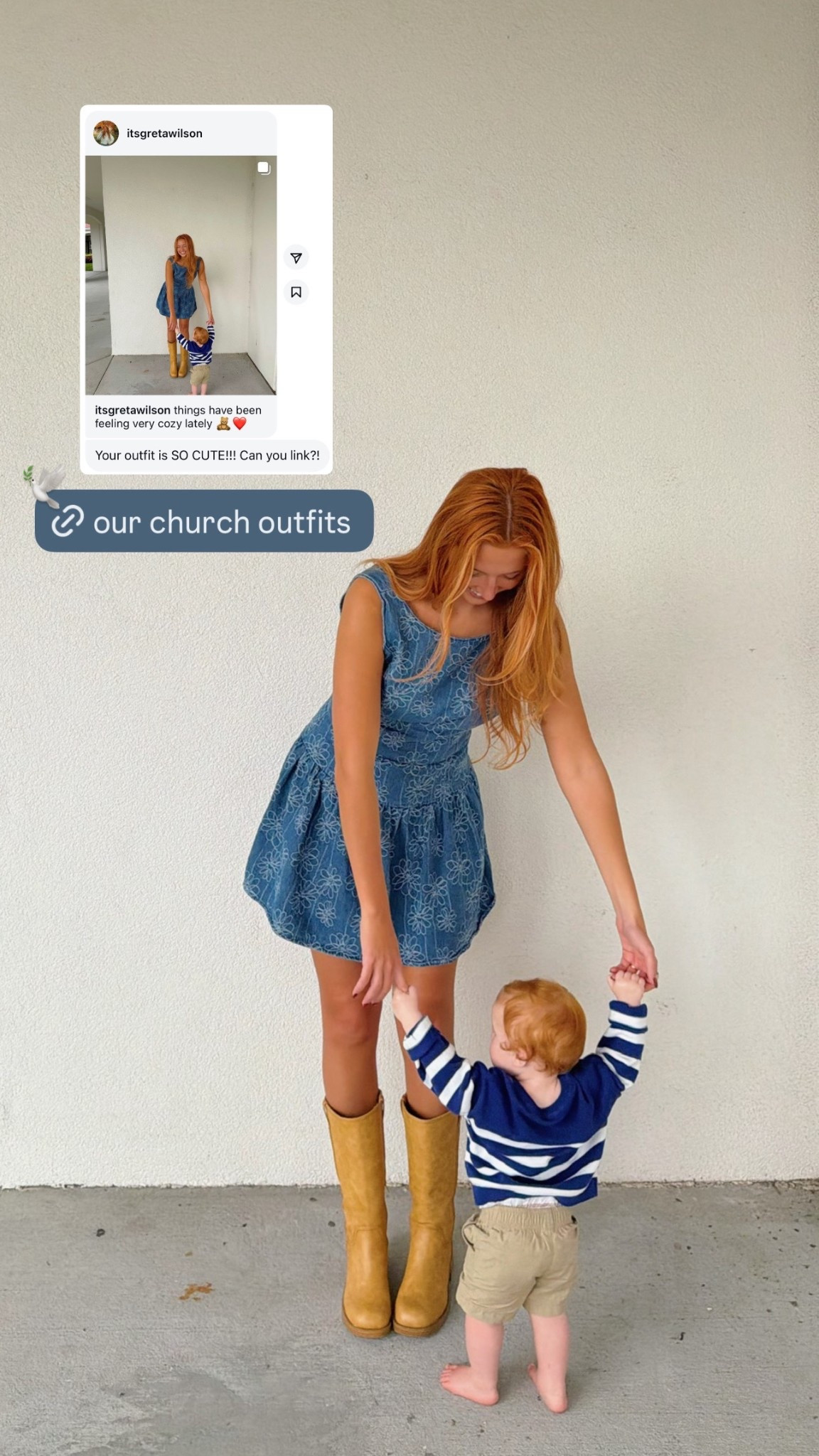 our church outfits 🤍