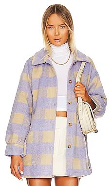 MORE TO COME Kaiden Jacket in Lavender Multi from Revolve.com | Revolve Clothing (Global)