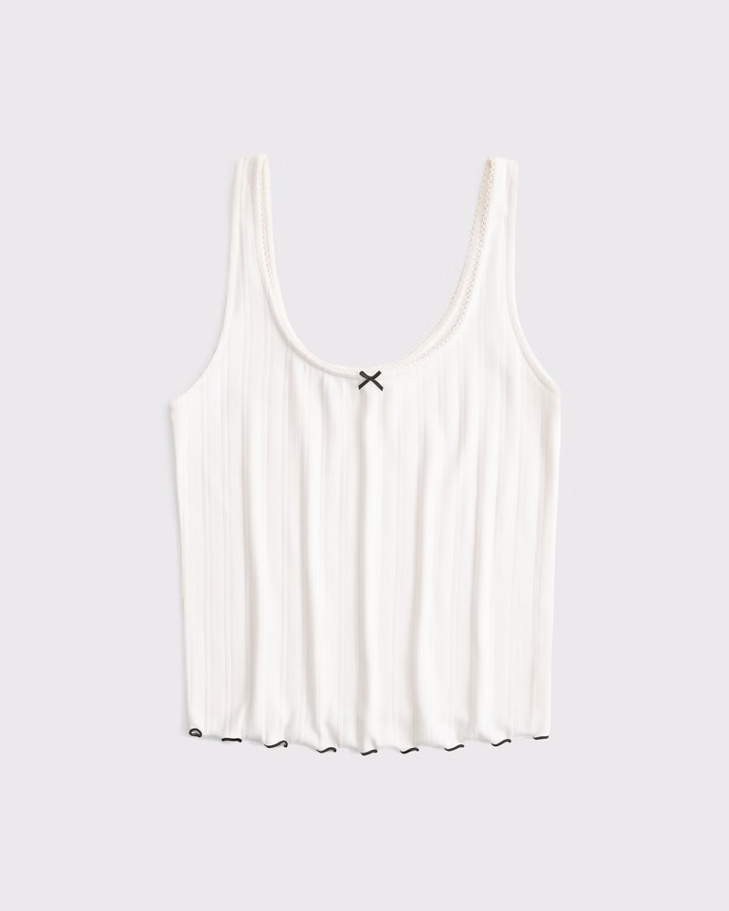 Pointelle Sleep Cami | Abercrombie & Fitch (US)