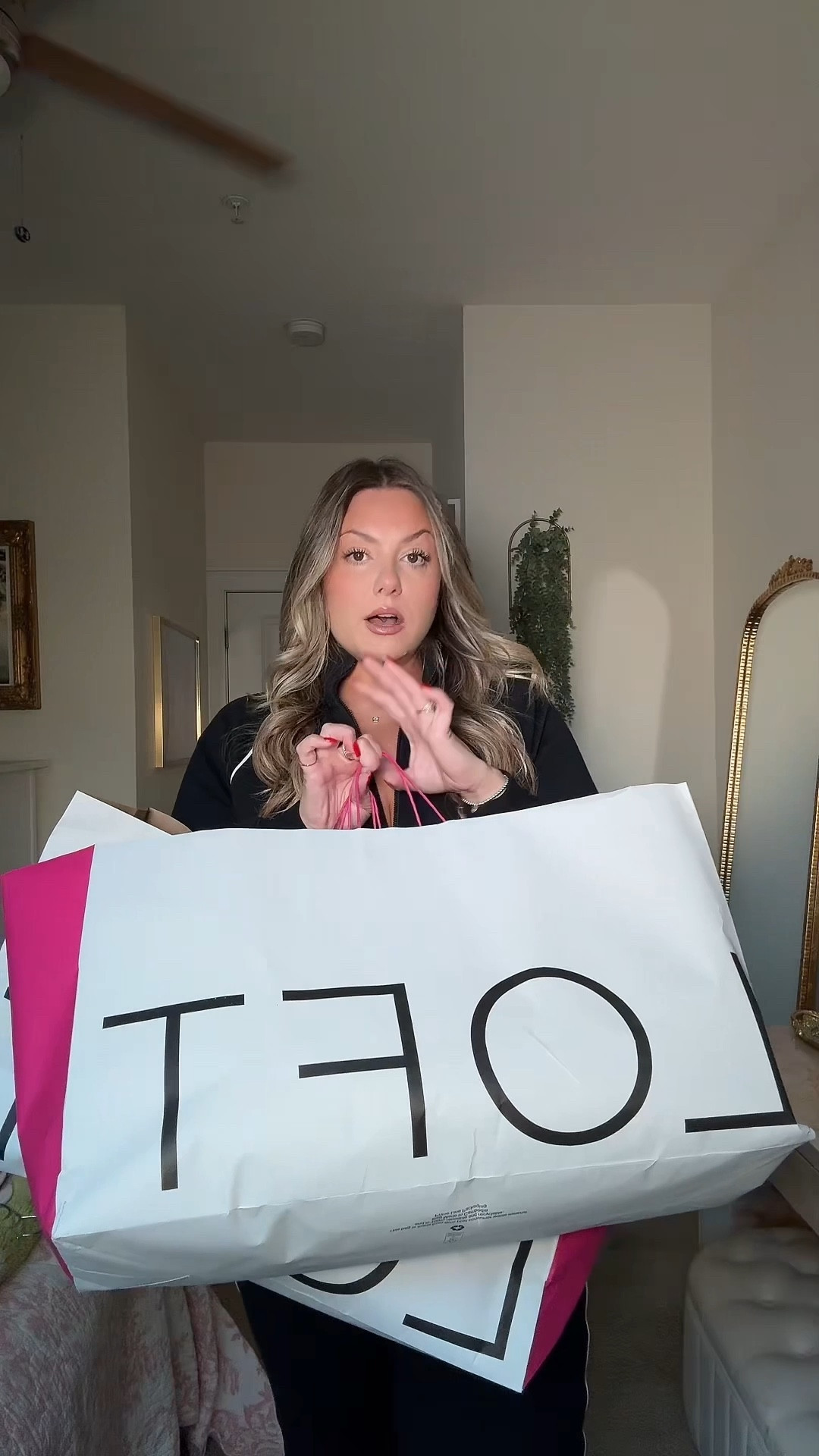 Loft try on!! 

#LTKMidsize #LTKStyleTip