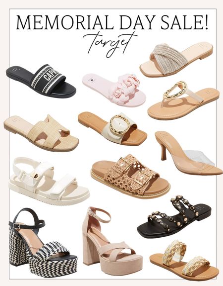 MDW sale - 30% off sandals at Target! 

#targetdeals

Target deals. Target MDW sales. Target shoes. Target sandals. Neutral sandals for summer. Summer shoes. Designer inspired sandals  

#LTKSaleAlert #LTKShoeCrush #LTKSeasonal