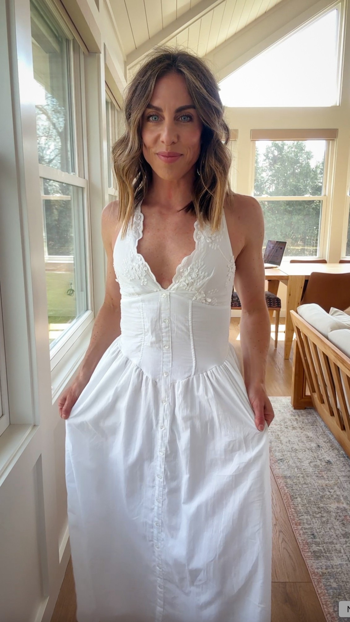 This dress 🤩🤩🤩 would be so cute for bridal events this spring / summer 👰‍♀️🥂

#LTKFindsUnder50 #LTKWedding #LTKOver40